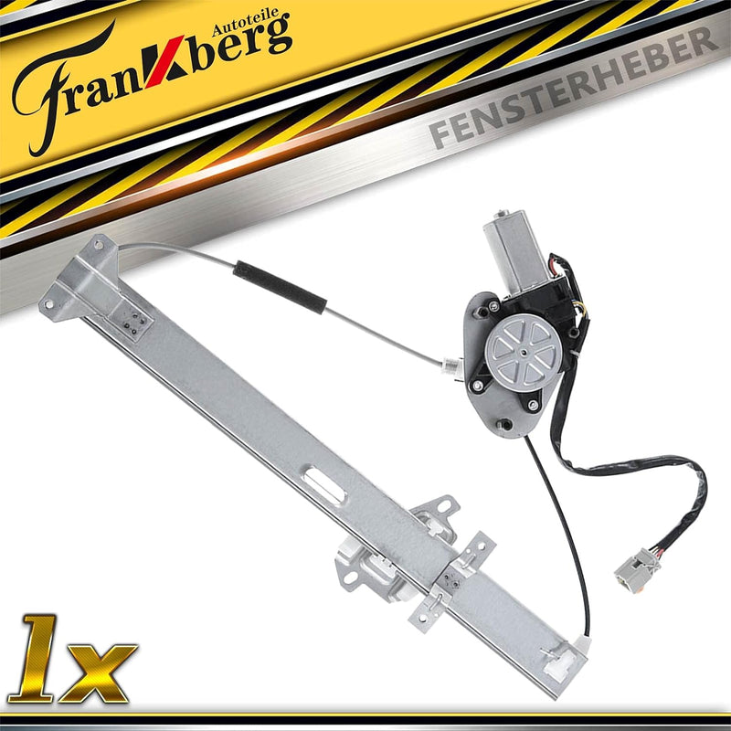 Frankberg Fensterheber Mit Motor Vorne Links Kompatibel mit Jazz II GD Schrägheck 1.2L 1.3L 2002-200