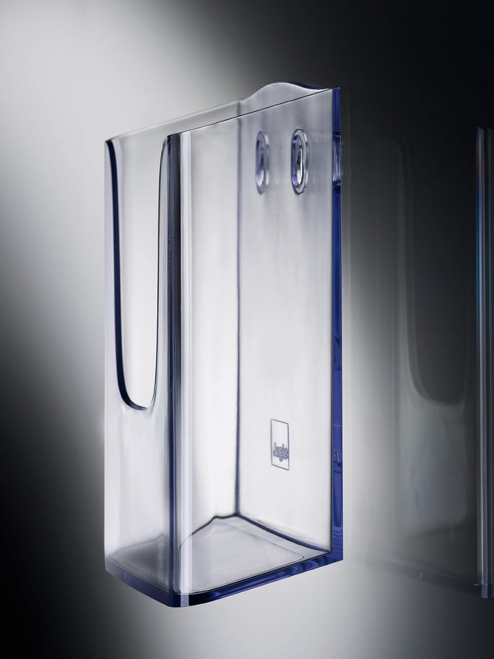 SIGEL LH117/4 Wand-Prospekthalter für DIN lang/A6, aus Acryl, transparent, 4er Pack für DIN lang/A6