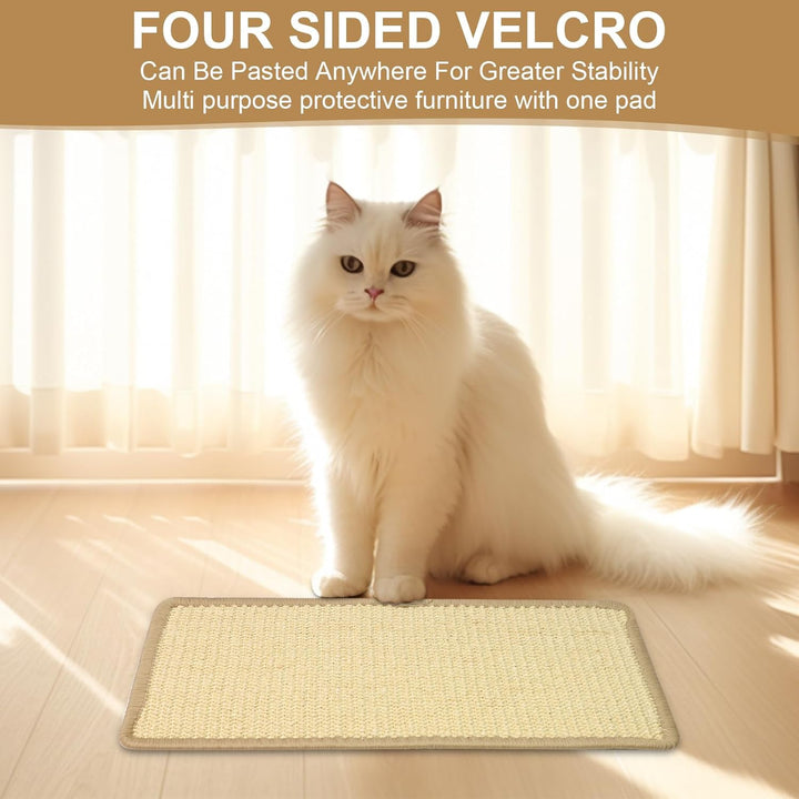 3 Stück Kratzbretter Katze Sisal Kratzmatte Katze Wand 40 x 20 cm Widerstandsfähig Katzen Kratzbrett