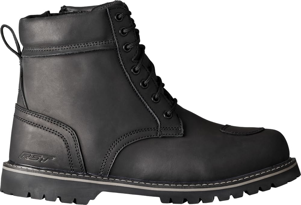 RST Roadster Motorradstiefel, schwarz, 45 Schwarz 45 EU, Schwarz 45 EU