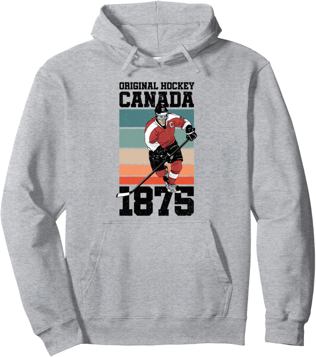 Original Hockey Canada 1875 Sports History Eishockey Pullover Hoodie
