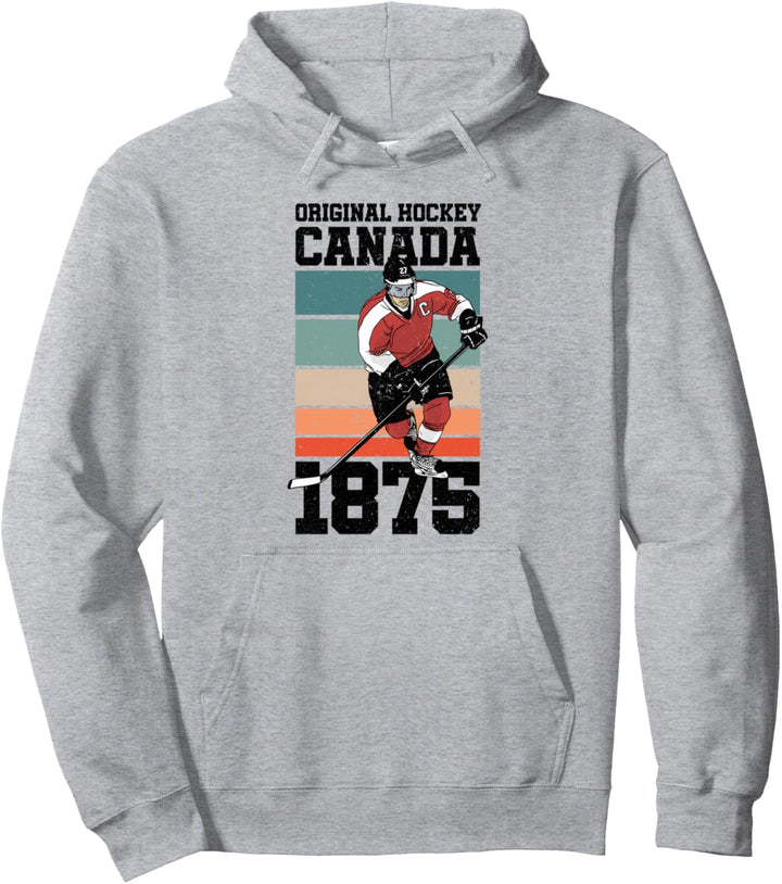 Original Hockey Canada 1875 Sports History Eishockey Pullover Hoodie