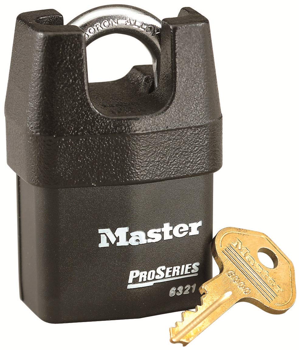 MASTER LOCK Hochsicherheits Wetterfest Padlock [Geschlossen Bügel] [Schlüssel] [Aussenbereiche] 6321