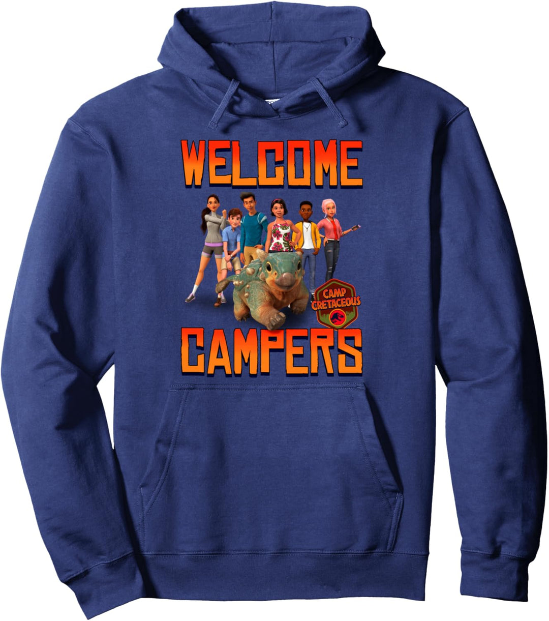 Jurassic World: Camp Cretaceous Welcome Campers Group Pullover Hoodie