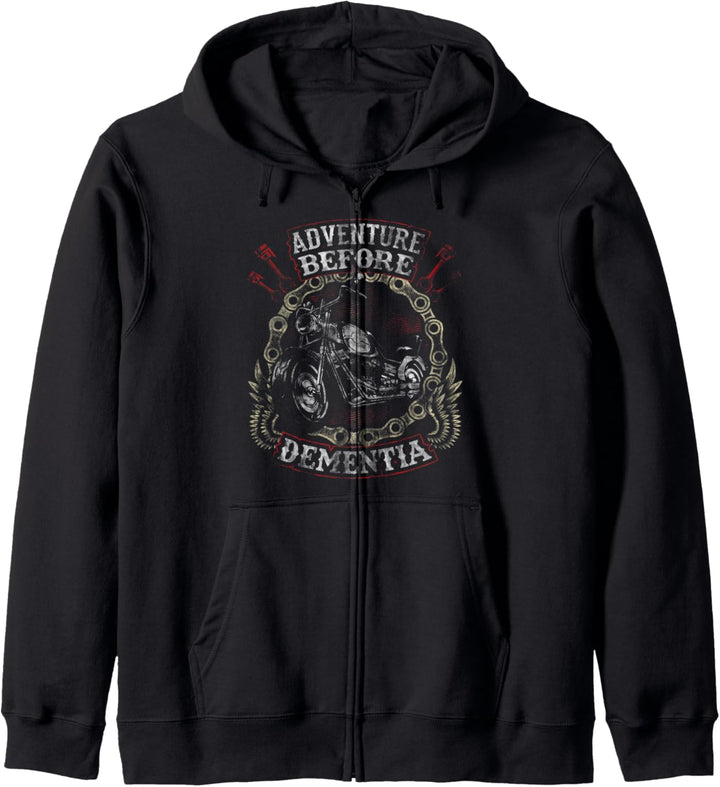 Retired Biker Gift Birthday Retirement Papa Dad Motorcycle Kapuzenjacke