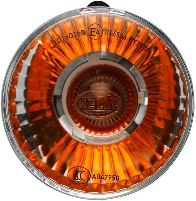 HELLA - Blinkleuchte - Halogen - 12V - Einbau/Schraubanschluss - Lichtscheibenfarbe: glasklar - vorn