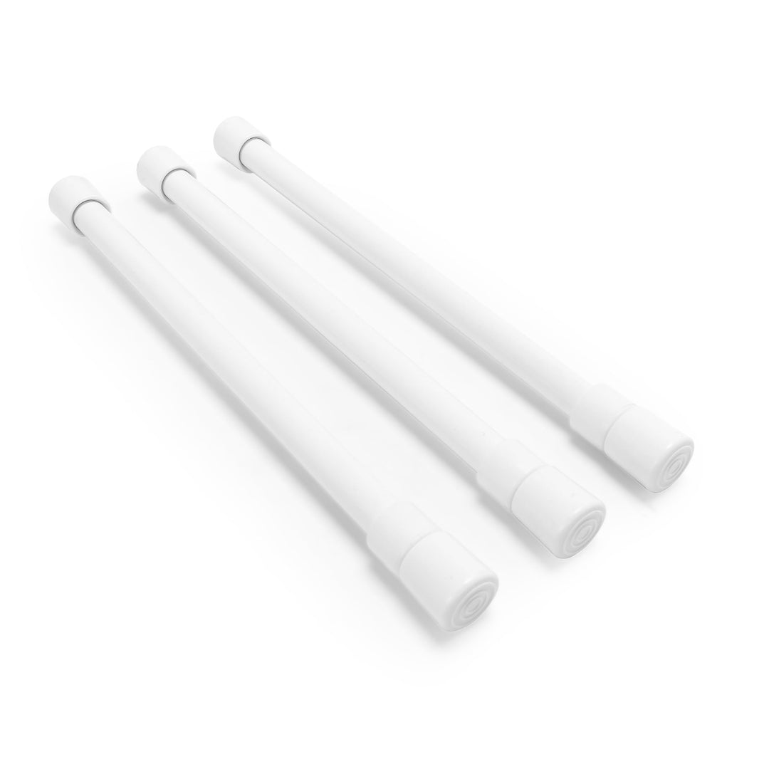 Camco 44063 Kühlschrankstangen für Caravan, von 25,4 bis 43,2 cm, Weiss, 3 Stück