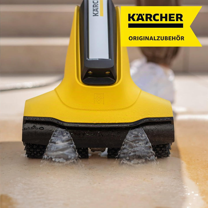Kärcher Bürstenwalzenset Steinflächen für Terrassenreiniger PCL 3-18, geeignet für glatte Steinflies