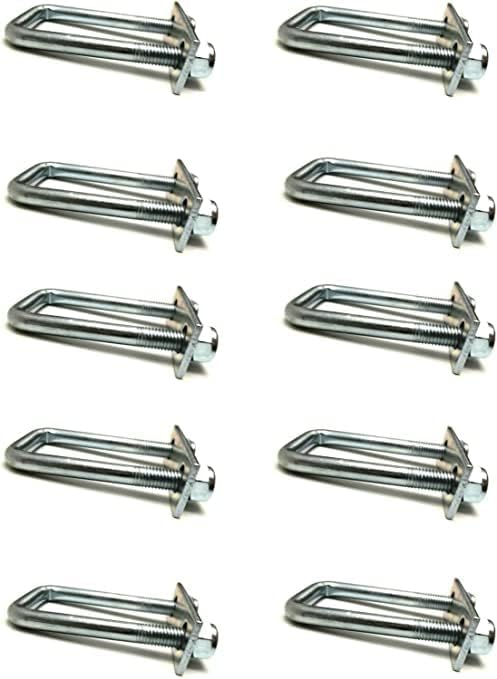 MelTruck® 10x U-Bügel Zurrbügel 800kg Ladungssicherung Zurröse M12 800 kg Zurrhaken 110mm