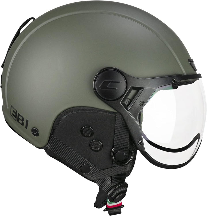 CGM Unisex – Erwachsene EBI skihelm XXXS (49-50cm) Grün matt, XXXS (49-50cm) Grün matt