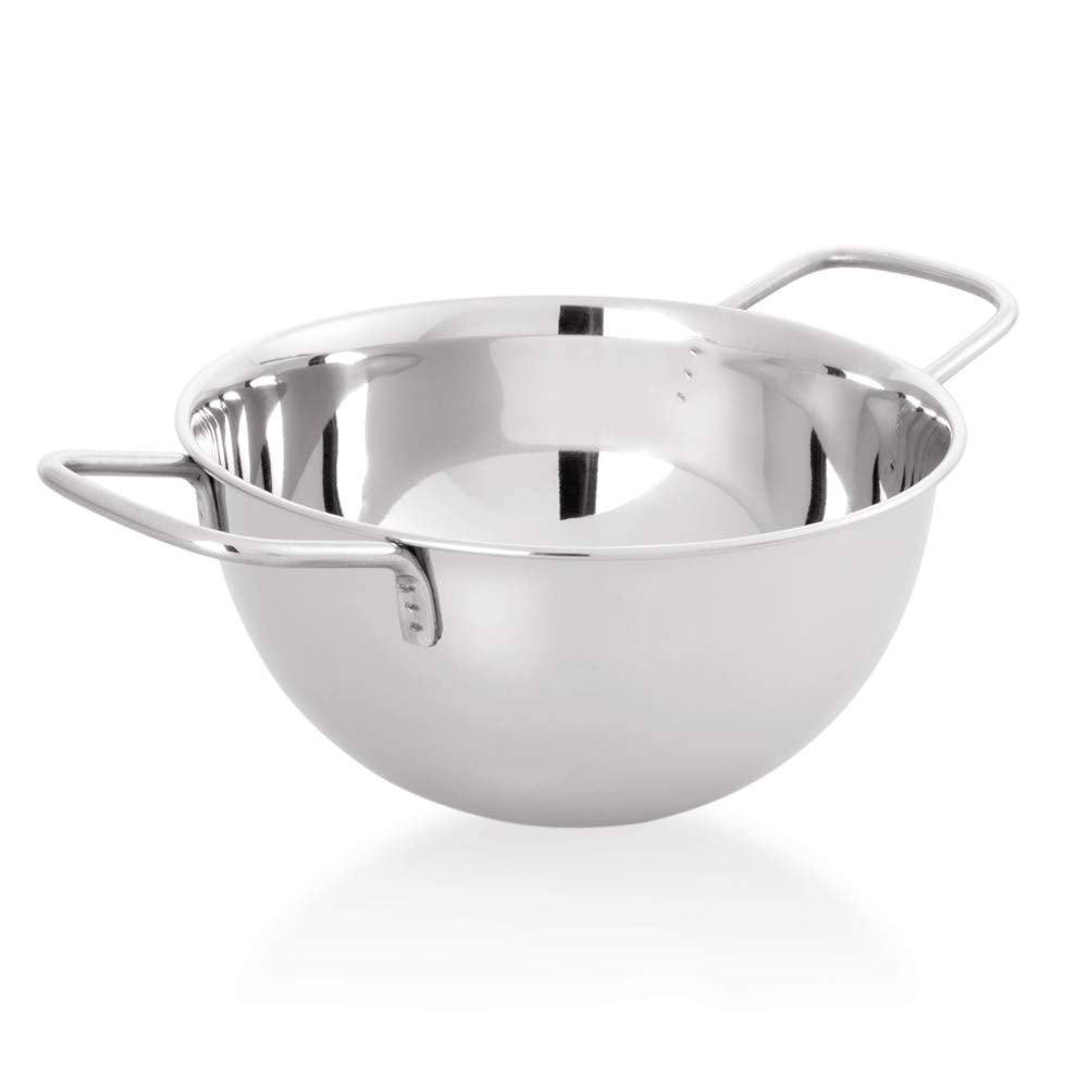 WAS 2105 200 Chromnickelstahl Schneeschlagkessel, 20cm Durchmesser, 11.5cm Hohe, 2.5 L