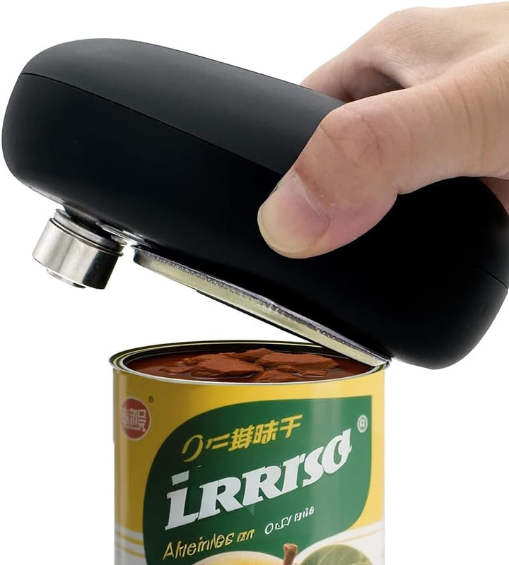 Automatisches Dosenöffner-Set, Öffnen Sie Ihre Dosen auf Knopfdruck, mit glatten Kanten, lebensmitte