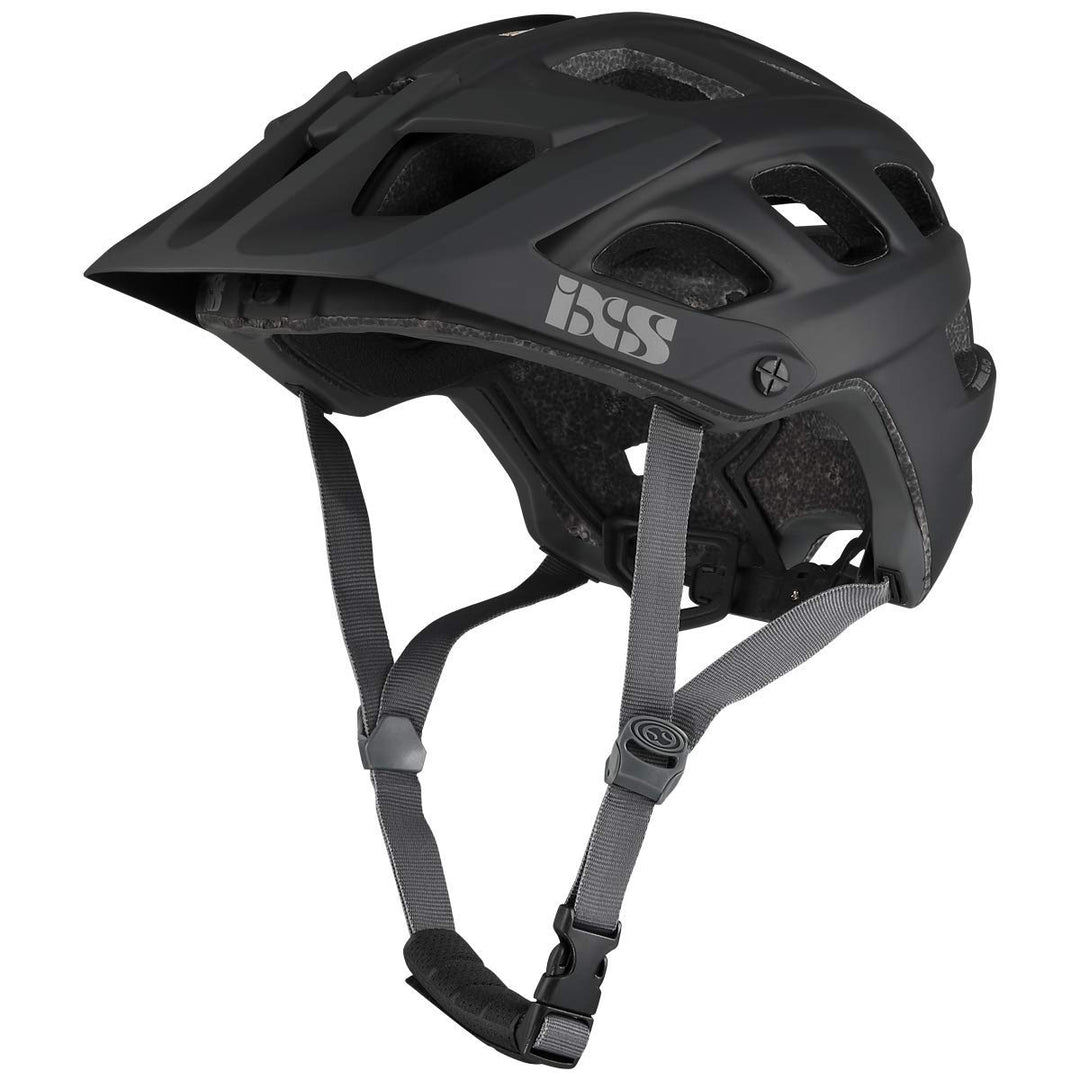 IXS Enduro MTB-Helm Trail EVO Grape Schwarz XLW (58-62cm), Schwarz XLW (58-62cm)