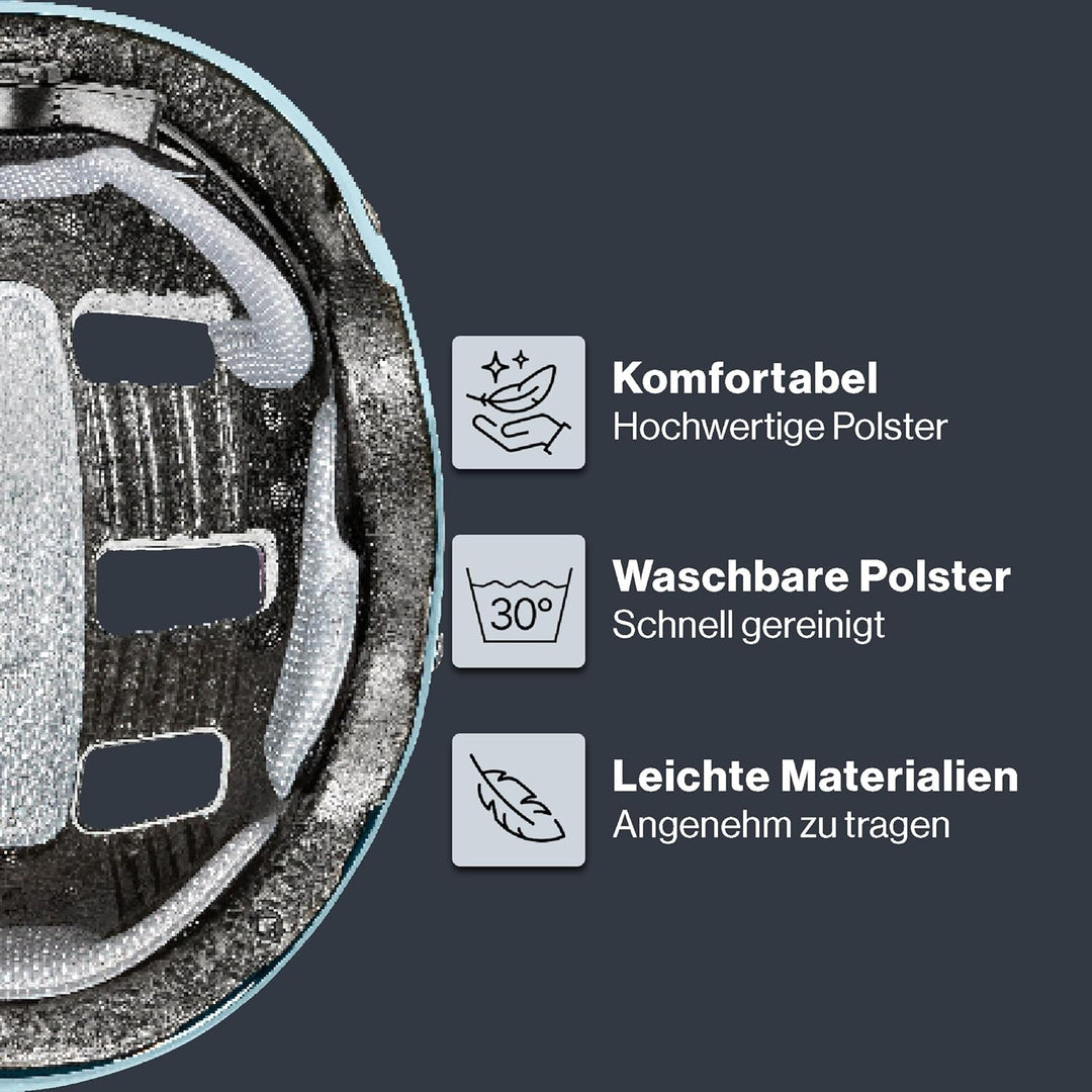 uvex Kid 3 - robuster Fahrradhelm für Kinder - individuelle Grössenanpassung - optimierte Belüftung