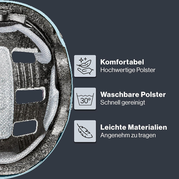 uvex Kid 3 - robuster Fahrradhelm für Kinder - individuelle Grössenanpassung - optimierte Belüftung