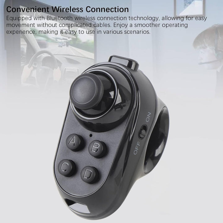 Topiky VR Fernbedienung, Ringförmiges Gamepad, Bluetooth Steuerung, Spiel, Selfie, Seitenumblättern,