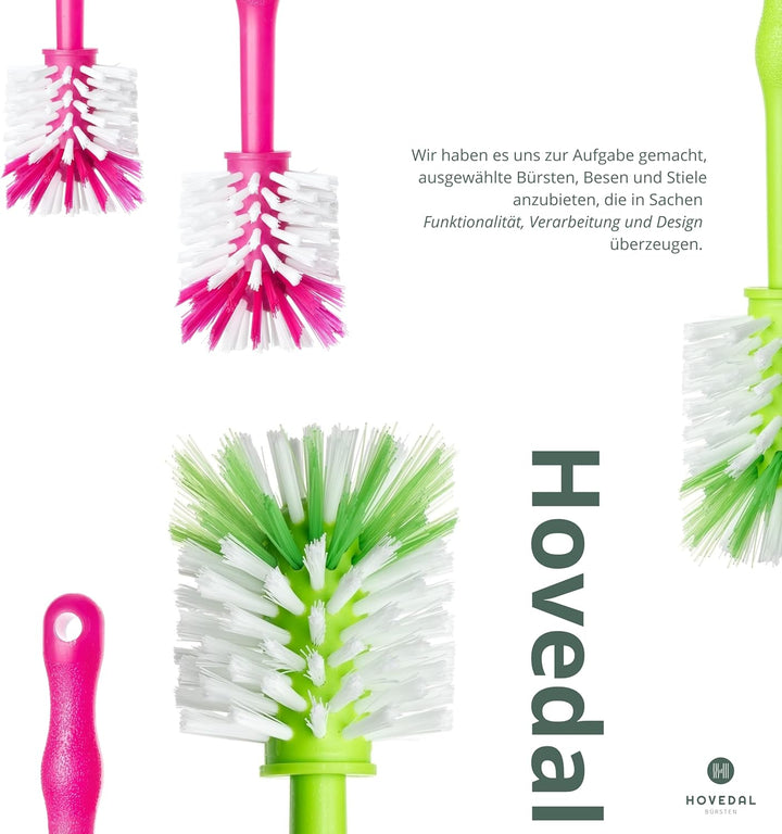2er Set Mixbehälter Spülbürste, Reinigungsbürste perfekt zum Reinigen von Mixbehältern von Küchenmas