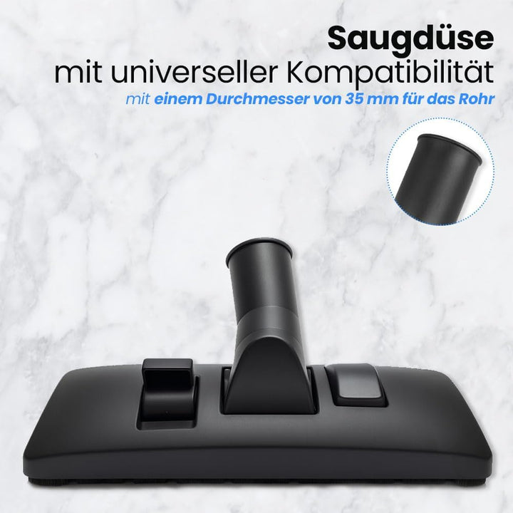 ANAKEL HOME Nachfüllpack Universal Staubsaugerrohr inkl. Staubsaugerdüse mit Drehgelenk, Universal S