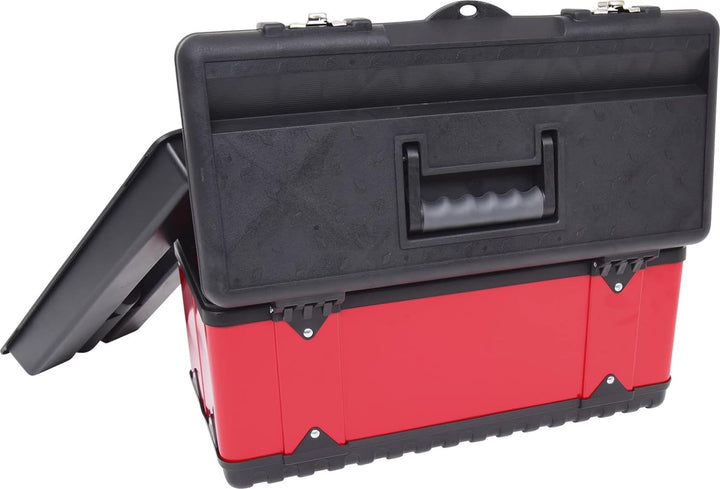 KS Tools 850.0350 Kunststoff-Stahlblech-Werkzeugkiste, 470x238x203mm