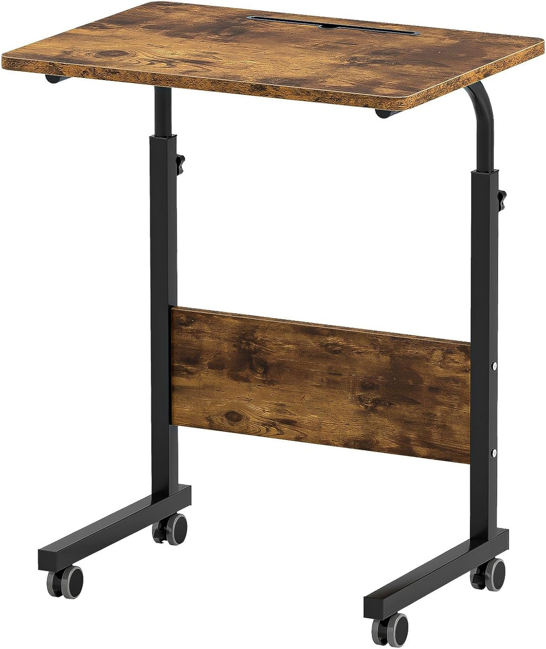 sogesfurniture höhenverstellbar Laptoptisch Computertisch mit Tablet Steckplatz, 60 * 40cm PC Tisch
