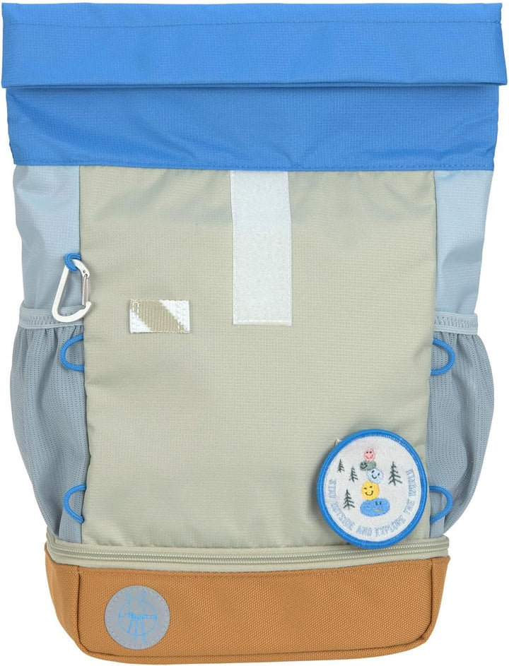 LÄSSIG Kindergartenrucksack Kinderrucksack Rolltop mit Brustgurt wasserabweisend, 11 Liter/Mini Roll