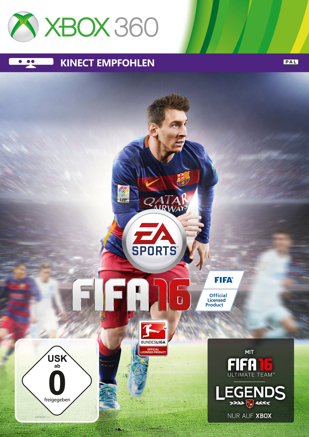 FIFA 16 - [Xbox 360] Xbox 360 Standard Disk, Xbox 360 Standard Disk