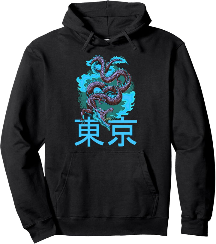 Japan Drache Tokyo Pullover Hoodie
