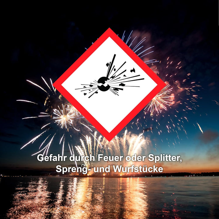 h2i Zündschnur | 96 m | Ø 2,0 mm | +/- 90 s/m | Anzündlitze Grüne Visco ideal für Pyrotechnik, Feuer