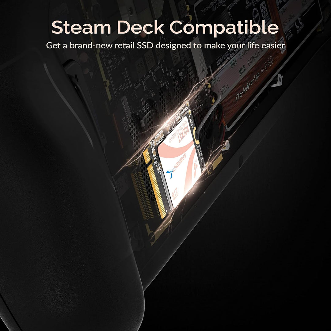 Sabrent Q4 2230 M.2 NVMe Gen 4 2TB interne SSD 5000 MB/s Lesen PCIe 4.0 X4 M2 Solid State Drive komp