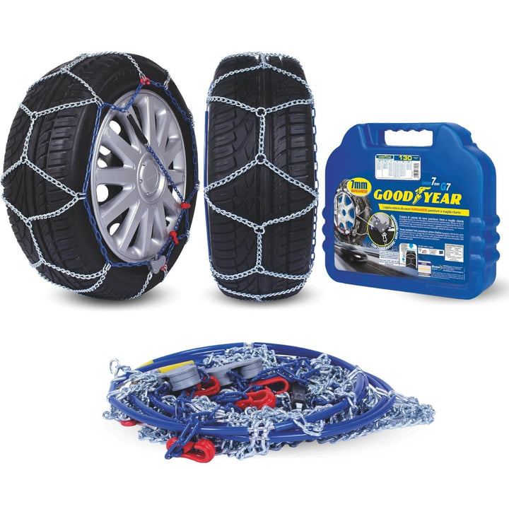 Goodyear 77958 Schneeketten 7 mm für auto, Grösse 130