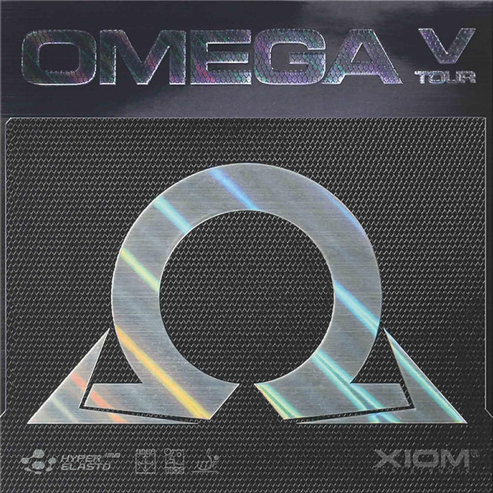 XIOM Belag Omega V Tour Schwarz 2,3 mm, Schwarz 2,3 mm