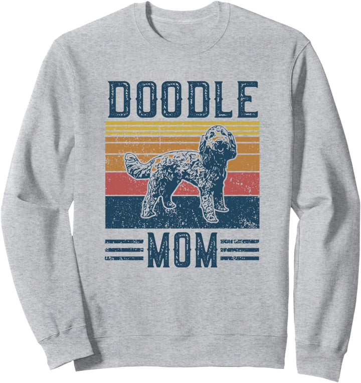 Vintage Doodle Mom Mother - Aussie Doodle & Goldendoodle Sweatshirt