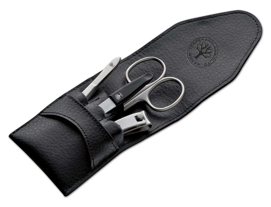 Böker Arbolito Manicure Set Basic L, Schwarz, Set Basic L