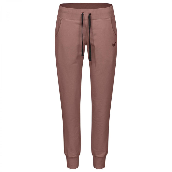 Erima Damen Casual Basic Sweathose mit Bündchen, Altrosa