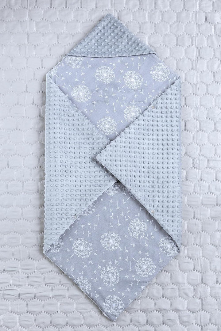 LOOLAY Einschlagdecke Babyschale - Babydecke Autositz 90x90 cm - Fusssack für Autositz Ganzjahresdec