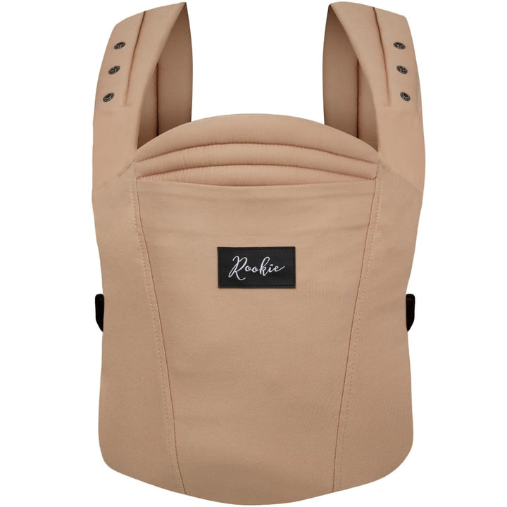 Rookie Babytrage ab Geburt - Ergonomisch, Bequem, Bio-Stoffe - Premium Elite Design - Baby Trage sch