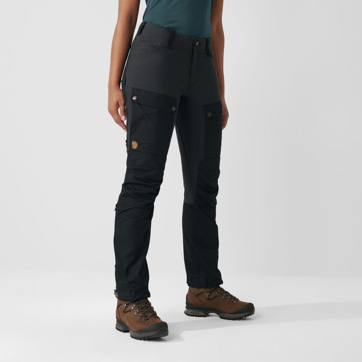 FJÄLLRÄVEN Damen Hose Keb Trousers W 34 Port-tisch Violett, 34 Port-tisch Violett