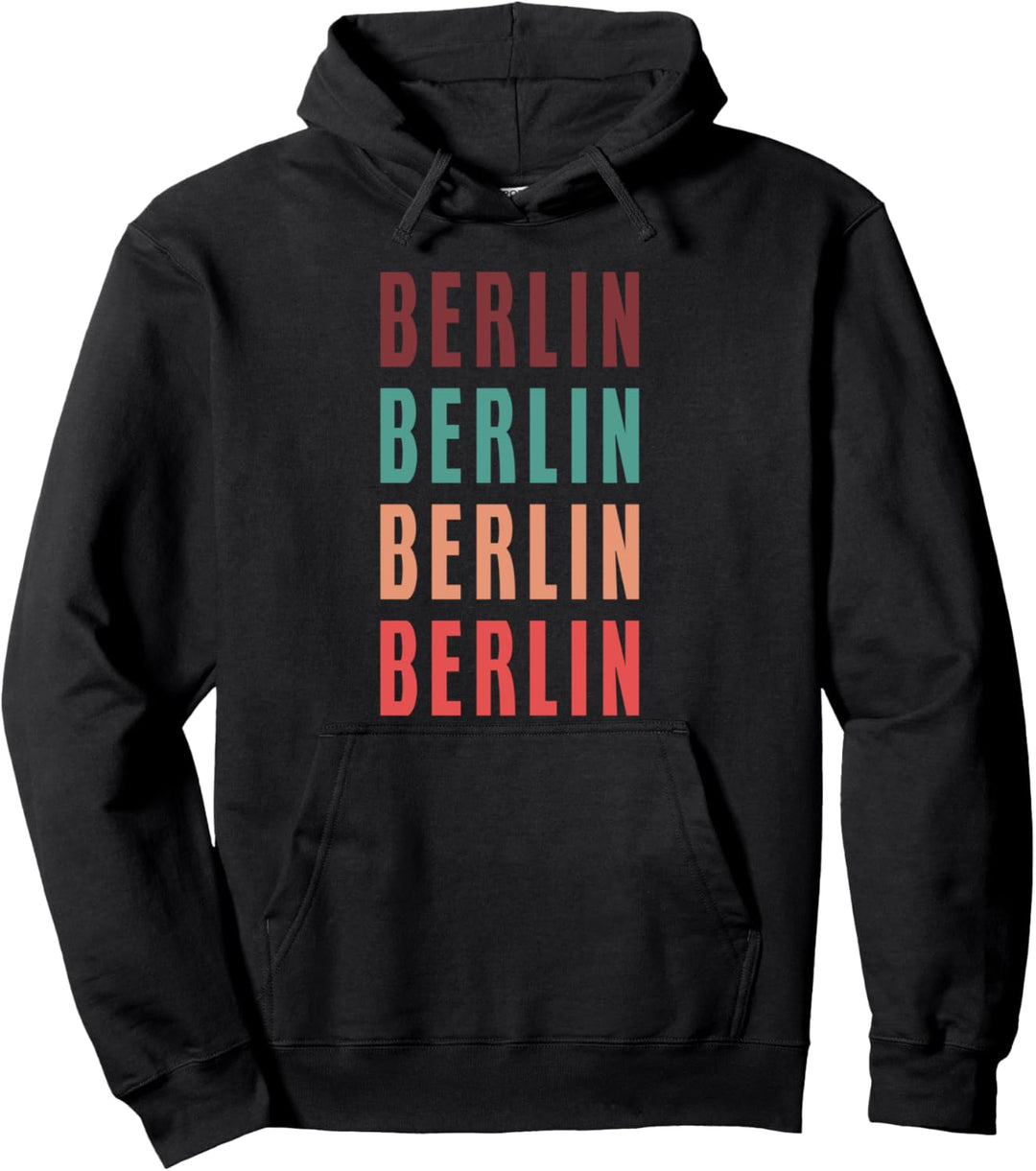 Berlin Berlin Berlin Berlin Vintage Retro Pullover Hoodie