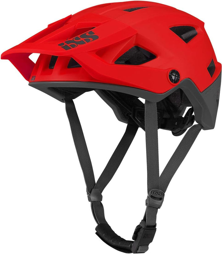 IXS Trigger Am Mountainbike-Helm, Neonrot, ML (58-62cm)