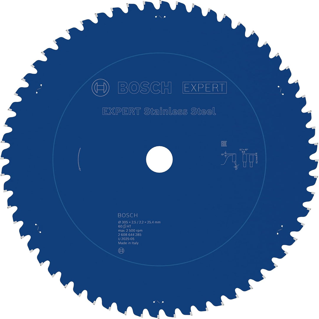 Bosch Accessories Bosch Professional Kreissägeblatt Expert for Stainless Steel (Edelstahl, 305 x 25,