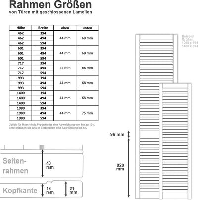 ben+camilla.com Lamellentür geschlossen Holz Kiefer Natur unbehandelt 993 x 594 x 21 mm 993 x 594 mm