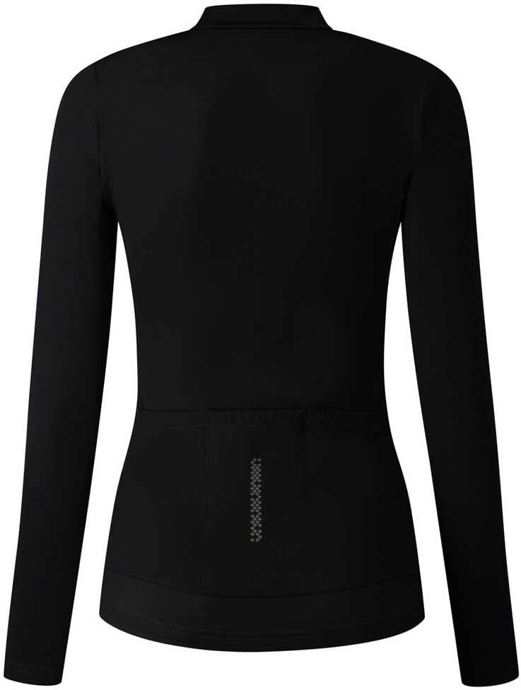 SHIMANO Unisex Sc97014 Damen Element LS Jersey, schwarz, Grösse XL