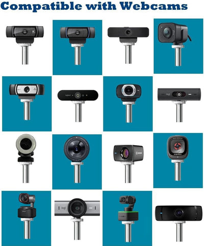 AYIZON Verbesserte Webcam-Wandhalterung für Logitech C920 C922 C930 StreamCam C925e C615, MX Brio, B