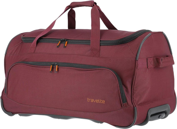 travelite 2-Rad Trolley Reisetasche Grösse L, Gepäck Serie BASICS FRESH: Weichgepäck Reisetasche mit