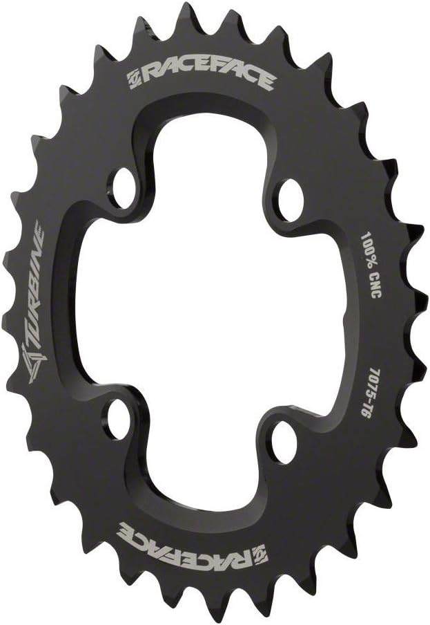 RaceFace Kettenblatt Einzhel Schwarz, Einzhel Schwarz