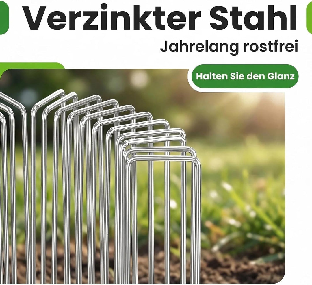 AMAGABELI GARDEN & HOME 500 Erdanker Bodenanker Anti-Rost Stück Aus Gehärtetem 150 MM Durchmesser Ø