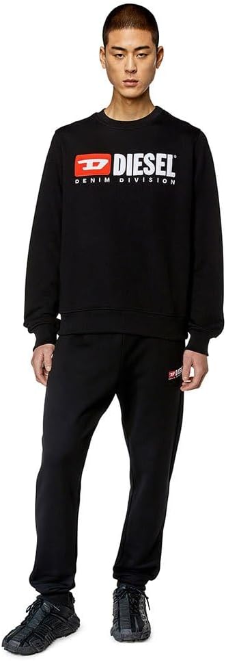 Diesel Herren S-Gymnastik-div Kapuzenpullover XL Black (A03758-0gead-9xx), XL Black (A03758-0gead-9x