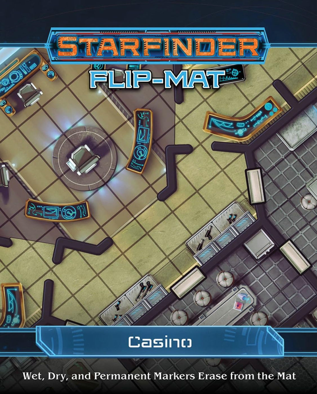 Starfinder Flip-mat: Casino