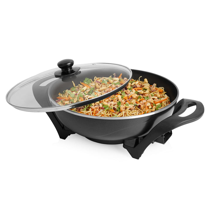 Tristar PZ-9130 Elektro-Wok - 4,5L Volumen - 33 cm Durchmesser - 1500 W 33 cm ø, 33 cm ø