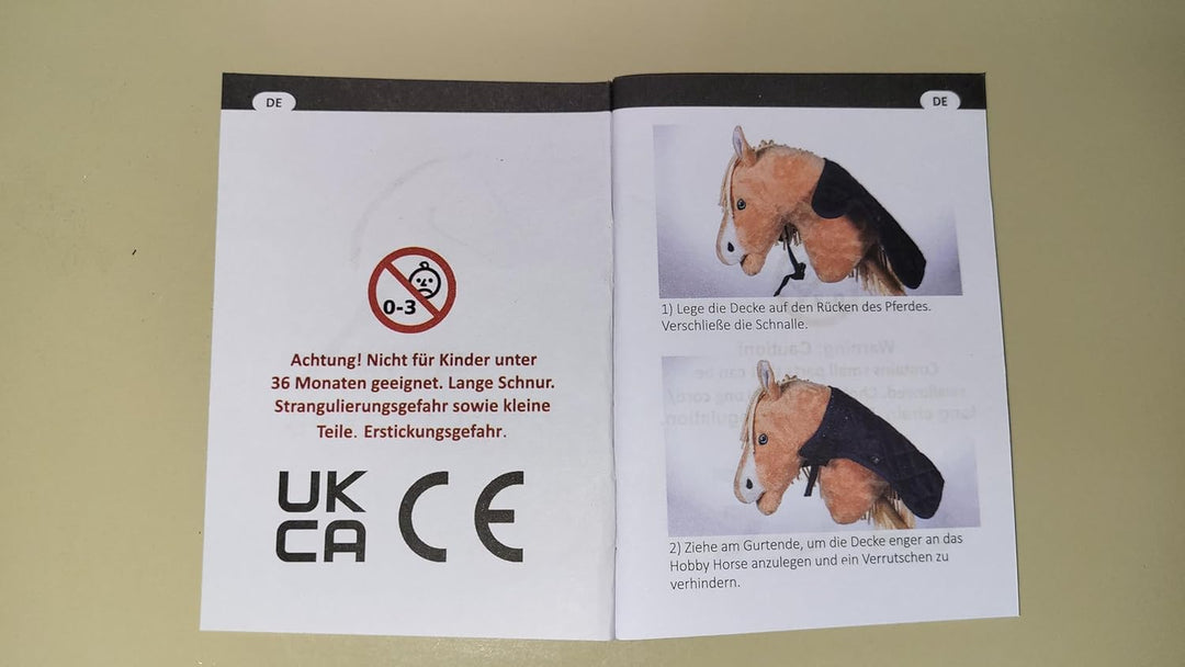 HKM SPORTS EQUIPMENT Hobby Horse Decke